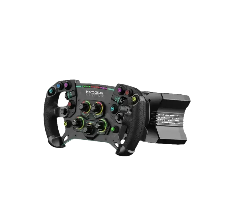 Moza Racing R9 Direct Drive Wheel Base – V3 + GS V2P GT Steering Wheel – Bundle Wheel base + wheel