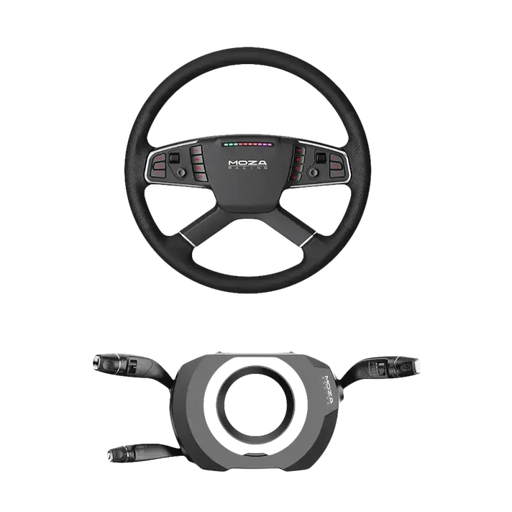 MOZA TSW Truck Wheel + Multifunction Stalks – Bundle Accessory Kit