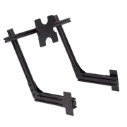 NEXT LEVEL RACING - ELITE DIRECT MONITOR MOUNT – BLACK EDITION - front view