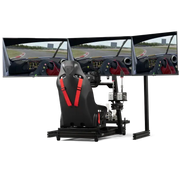 Next Level Racing - Elite Free Standing Triple Add-On - Black Edition - simulator