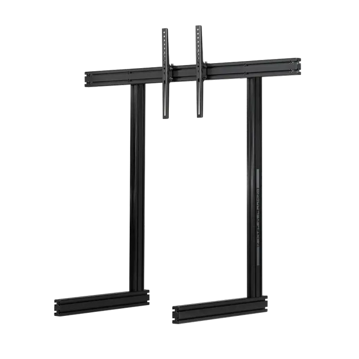 NEXT LEVEL RACING ELITE FREESTANDING SINGLE MONITOR STAND - BLACK - Front