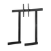 NEXT LEVEL RACING ELITE FREESTANDING SINGLE MONITOR STAND - BLACK - Front