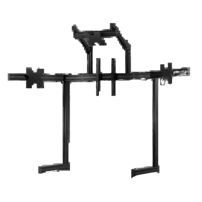 Next Level Racing Elite Quad Monitor Stand - Black Edition - Monitor Stand