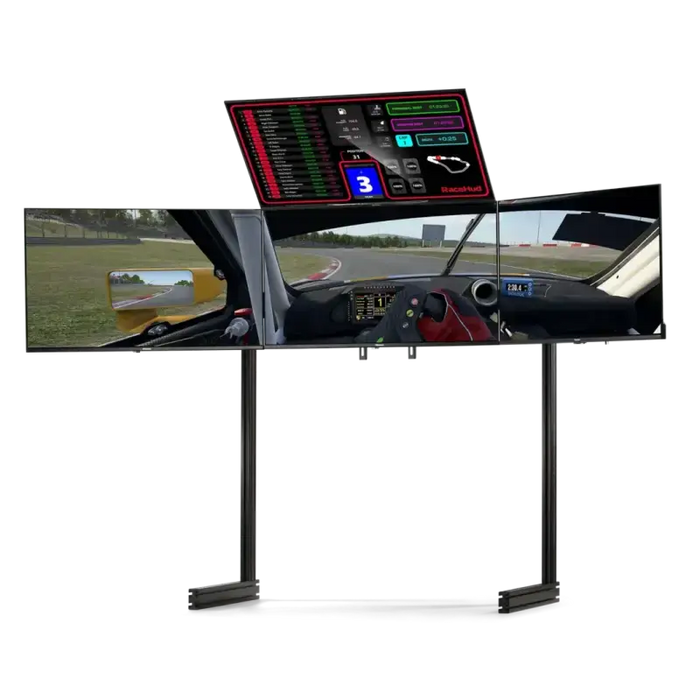 Next Level Racing Elite Quad Monitor Stand - Black Edition - Monitor Stand