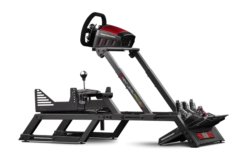 Next Level Racing F-GT Formula and GT Simulator Frame Only - front wit wheel