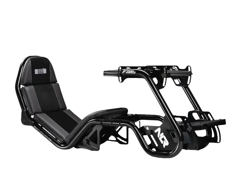 Next Level Racing F-GT Pro Formula and GT Racing Simulator Cockpit - Black  Edition