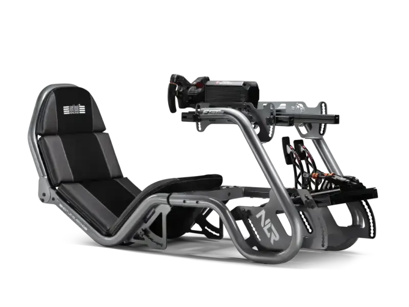 Next Level Racing F-GT Pro Formula and GT Racing Simulator Cockpit - Grey Edition - gameseat