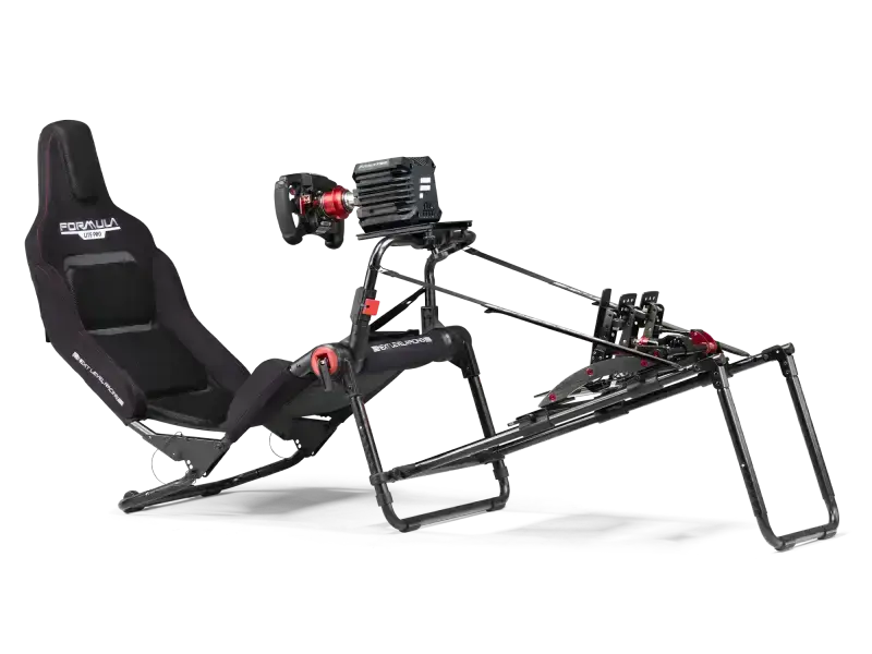 Next Level Racing - Formula Lite Pro Cockpit - Fanatec CSL DD - Side view