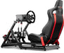 Next level racing GT cockpit detail met fanatec