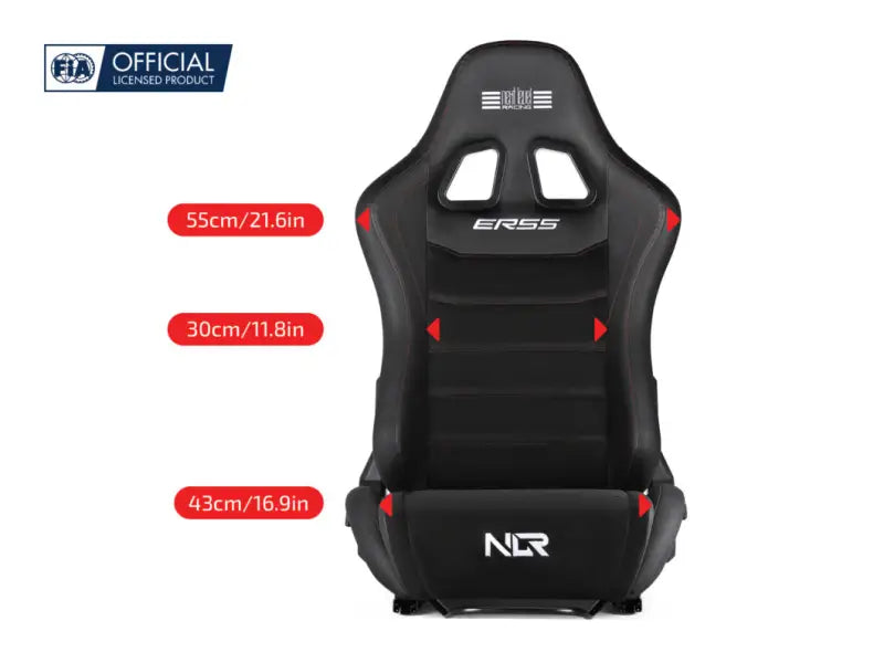 Next Level Racing® ERS5 Elite Reclining Seat – PU Leather & Suede Edition - Seat