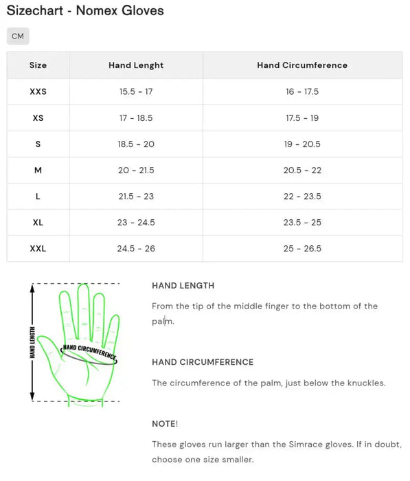 Nomex Handschoenen YLLW Nomex Handschoenen