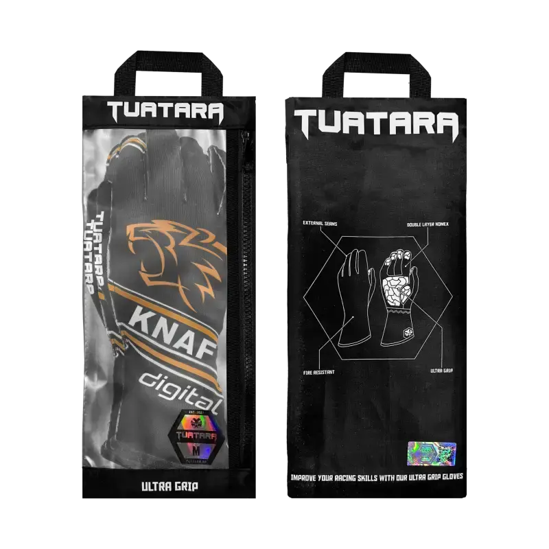 NOMEX SIM & KART Handschoenen KNAF DIGITAL x Tuatara Nomex Handschoenen