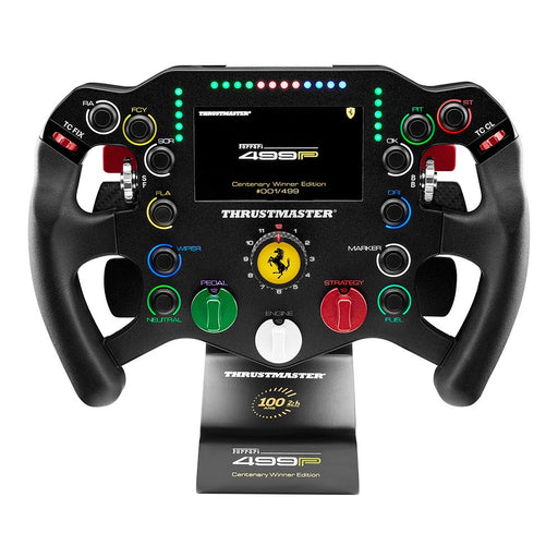 Thrustmaster Ferrari 499P Wheel Add-On Centenary Winner Edition — official product photo