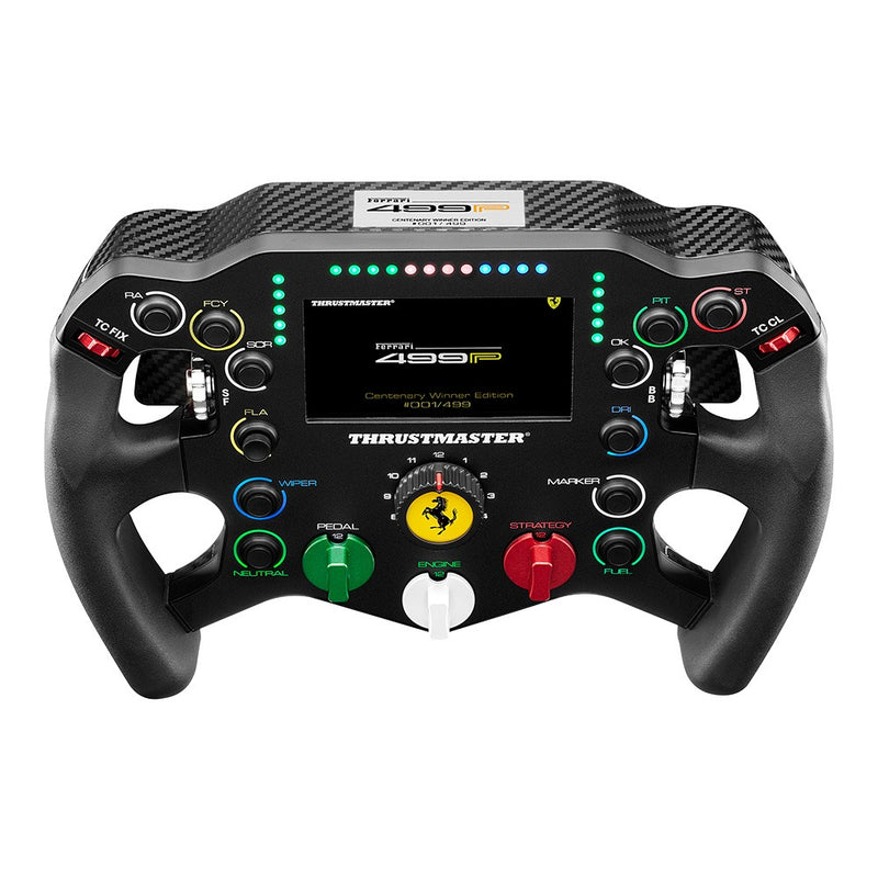 Thrustmaster Ferrari 499P Wheel Add-On Centenary Winner Edition — official product view 3