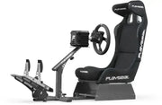 PLAYSEAT® EVOLUTION PRO - BLACK ACTIFIT™ - Front side + Fanatec CSL DD
