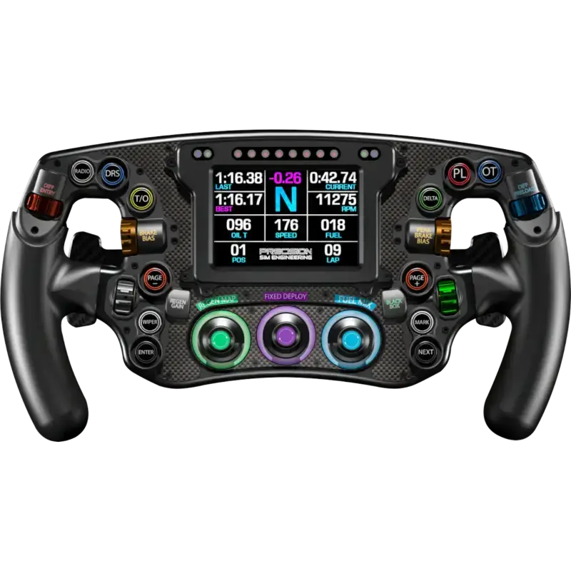 Precision Sim Engineering GPX Steering Wheel (F1 Wheel add-on) - Steering Wheel
