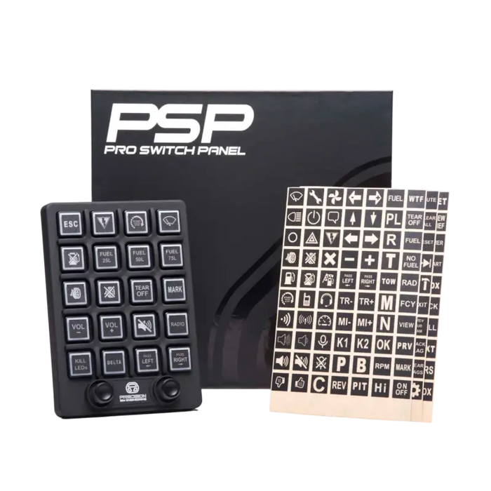 Precision Sim Engineering - Pro Switch Panel + Ram Mount - Button Box