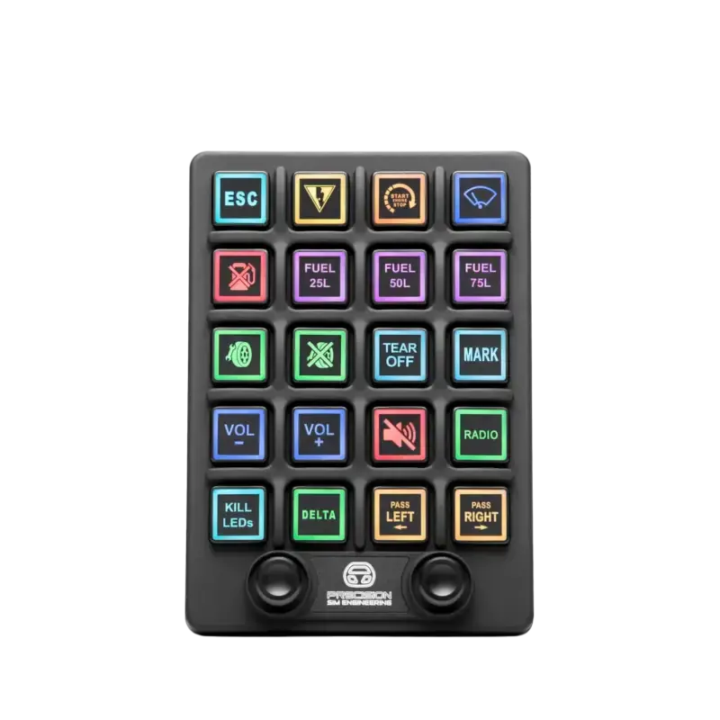 Precision Sim Engineering - Pro Switch Panel + Ram Mount - Button Box