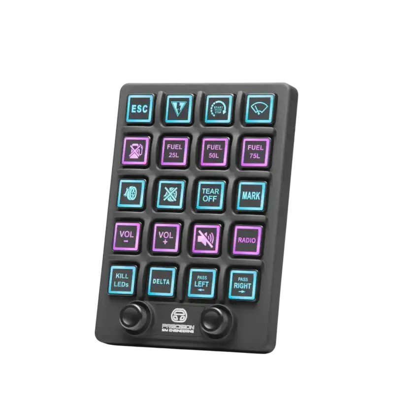Precision Sim Engineering - Pro Switch Panel + Ram Mount - Button Box