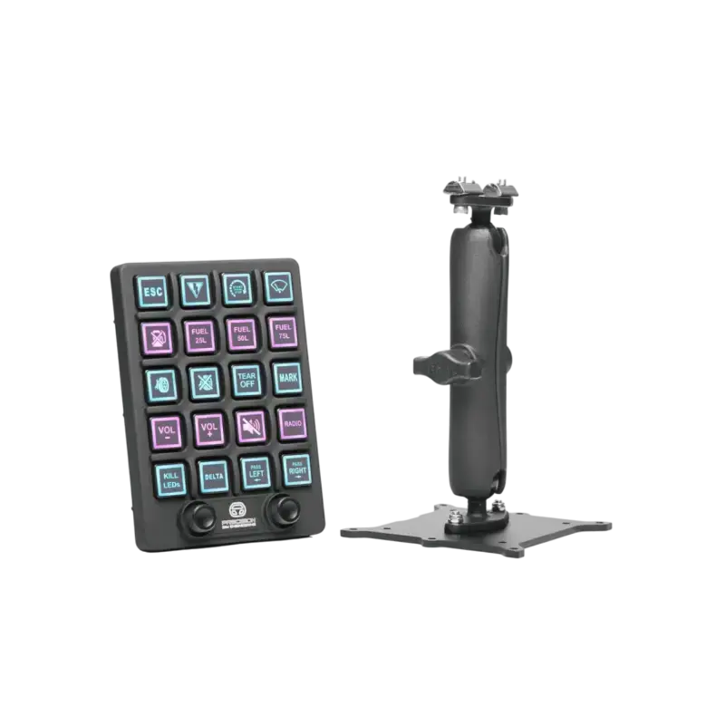Precision Sim Engineering - Pro Switch Panel + Ram Mount - Button Box