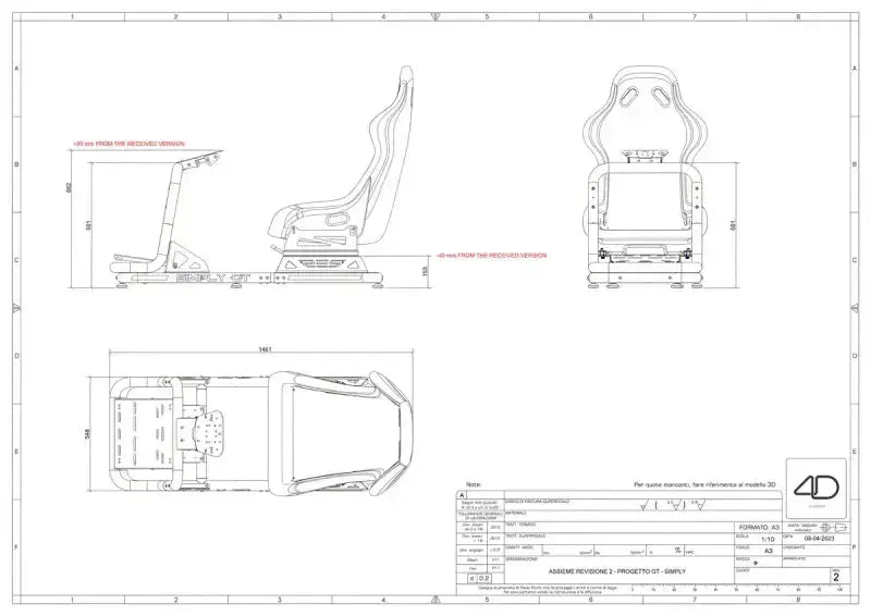 Res-Tech Simply GT Cockpit - gameseat