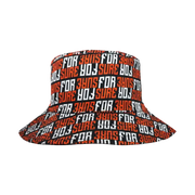 Reversible Bucket Hat FOR SURE PULSE Bucket Hat