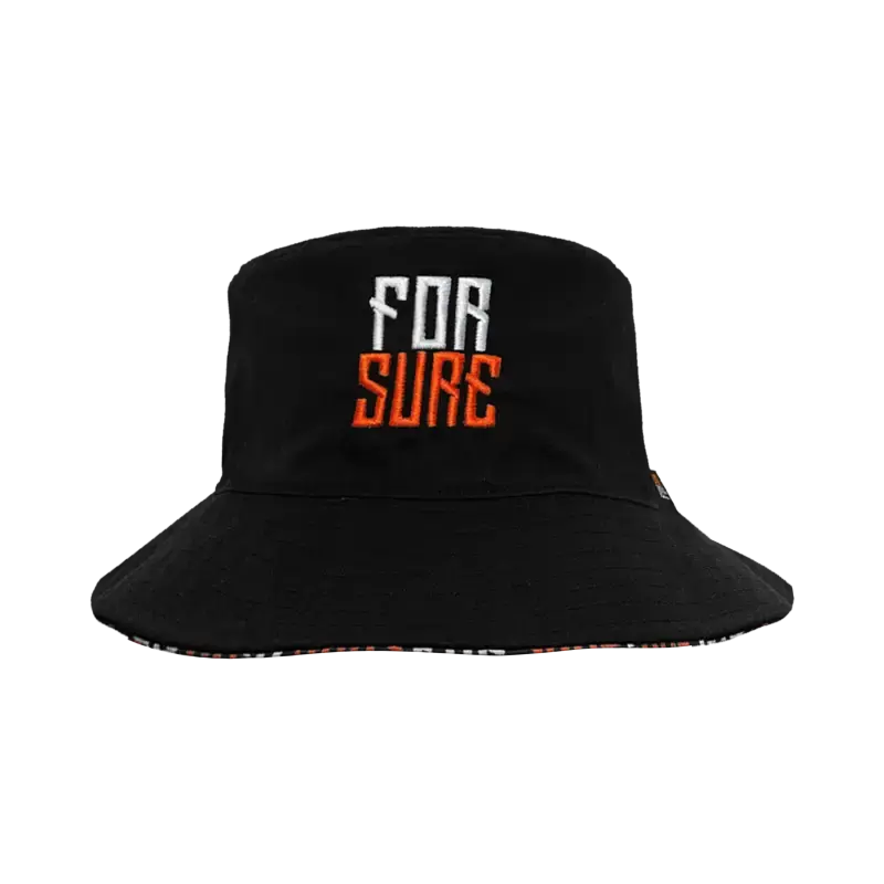 Reversible Bucket Hat FOR SURE PULSE Bucket Hat