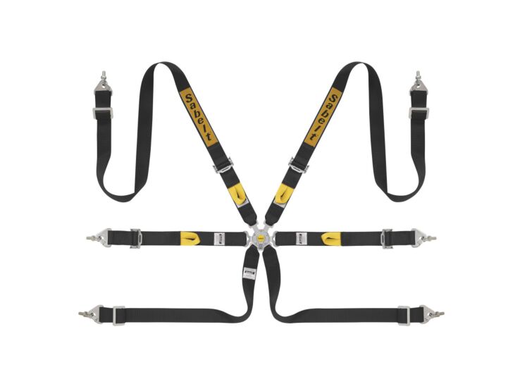Sabelt Steel Rally 2x2 6-Point Racing Harness – product image 2