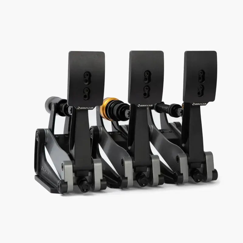 Sim-Lab Pedal Set XP1 Load cell - 3 Pedals (Throttle + Brake + Clutch) (Black Edition) - Sim Pedals