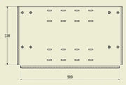 Sim-Lab Sim Shelf Universal - Desktop Shelf