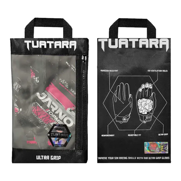 Sim Racing Gloves TRACKS Black Sim Racing Gloves