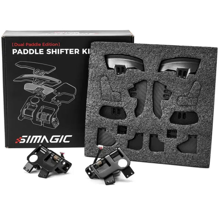 Simagic Dual-Clutch Paddle Shifter Module – Black - Shifter paddles