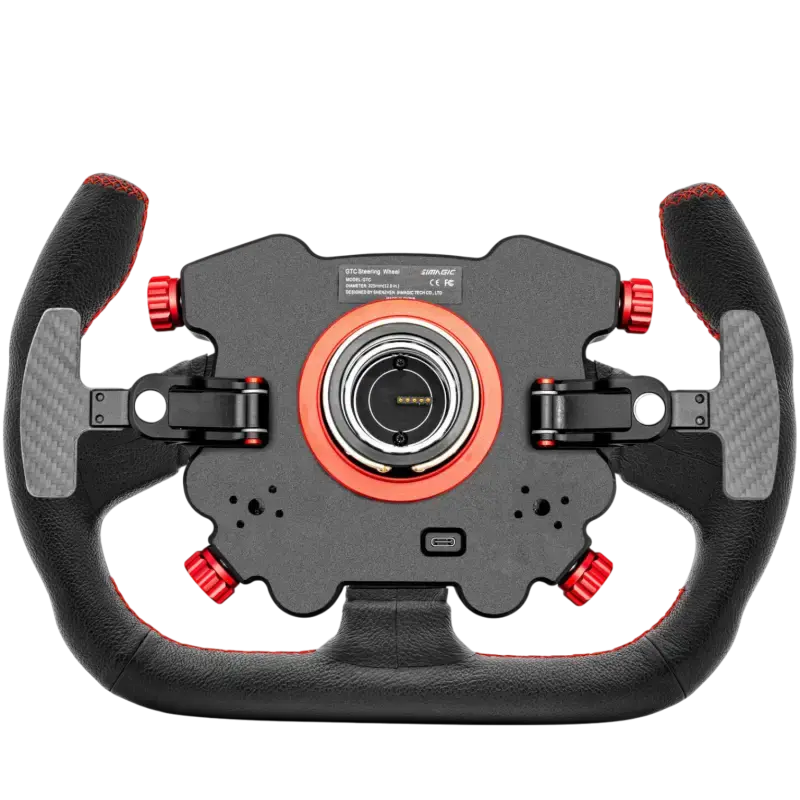 Simagic GTC-C Steering Wheel - Leather - Steering Wheel