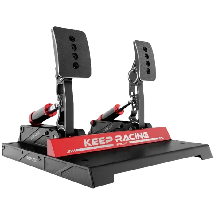 Simagic P1000-F 2-Pedal Set – Black - Sim Pedals