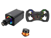 Simagic Alpha EVO Pro 18 Nm + Bavarian Sim Tec Steering Wheel + QR-A Bundle — Bavarian Sim Tec ALPHA Sim Steering Wheel — Standard (Shifter Only)
