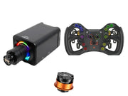 Simagic Alpha EVO Pro 18 Nm + Bavarian Sim Tec Steering Wheel + QR-A Bundle — Bavarian Sim Tec ALPHA Sim Steering Wheel — Advanced (ShifterPull & Clutch)