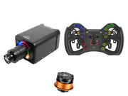 Simagic Alpha EVO Sport 9 Nm + Bavarian Sim Tec Steering Wheel + QR-A Bundle — Bavarian Sim Tec ALPHA Sim Steering Wheel — Advanced (ShifterPull & Clutch)