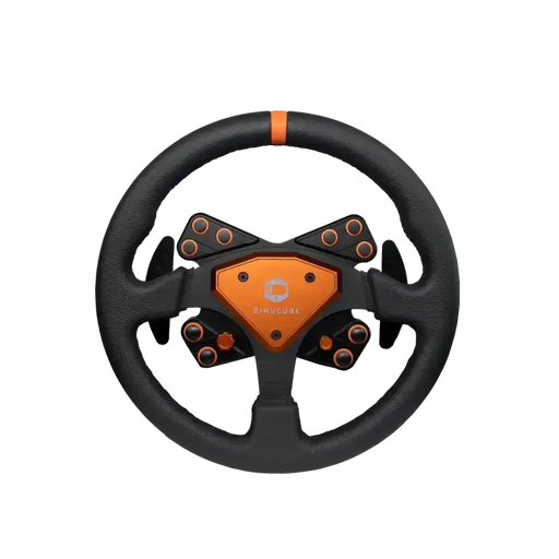 Simucube Tahko Round-23 Wheel Orange and Black Edition - Orange Edition - Steering Wheel
