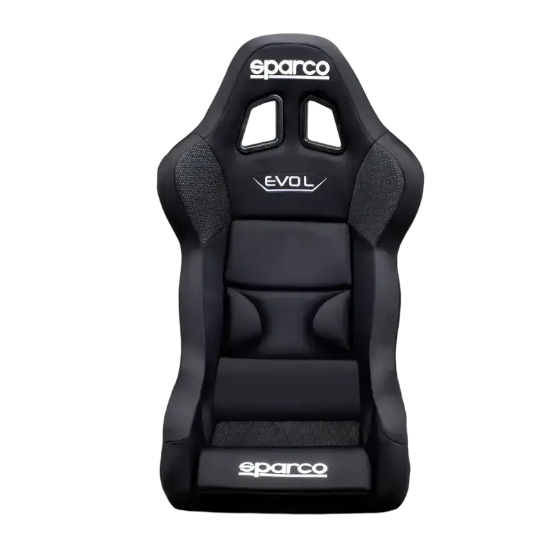 SPARCO EVO QRT X Race Seat - Black - Bucket seat