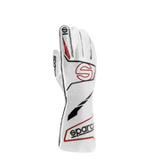 SPARCO FUTURA GLOVES - White / Black / 8 - Racing Gloves