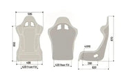 Sparco Grid QRT - SKY dimensions