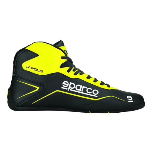SPARCO K-POLE Shoes for Karting - Black / Fluo Yellow / 42 - Shoes