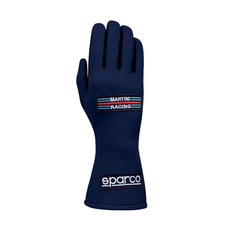 SPARCO LAND CLASSIC MARTINI GLOVES - Blue / 8 - Racing Gloves
