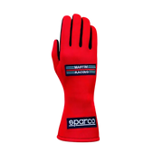 SPARCO LAND CLASSIC MARTINI GLOVES - Red / 8 - Racing Gloves
