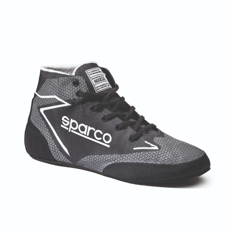 Zapatillas de automovilismo Sparco Prime Extreme – negro y blanco , vista de tres cuartos