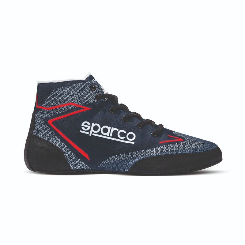 Zapatillas de automovilismo Sparco Prime Extreme – azul y rojo , vista exterior