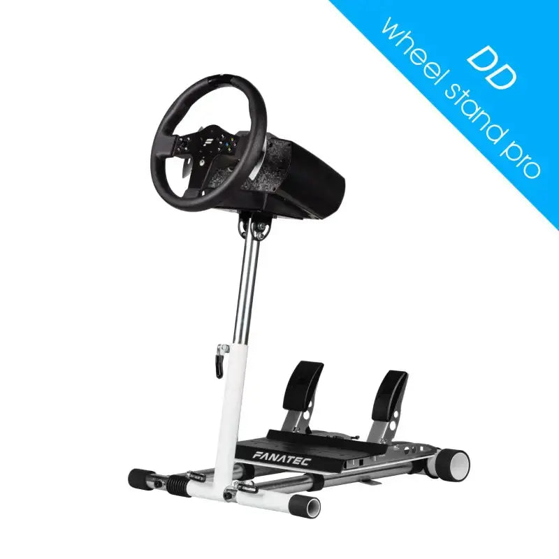 Wheel Stand Pro DD for Logitech, Fanatec, Moza Racing R5, R9, R12 - Fanatec CSL Elite shoot