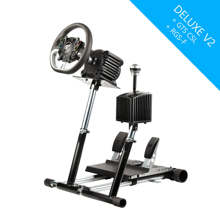 WHEEL STAND PRO FOR CSL ELITE - RGS-F - GTS FOR CSL ELITE LC PEDALS DELUXE V2 - front vieuw