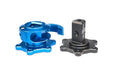 Sim-Lab Xero play quick release + 70 mm wheel side kit blue - detail