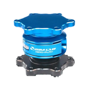 Sim-Lab Xero play quick release + 70 mm wheel side kit blue